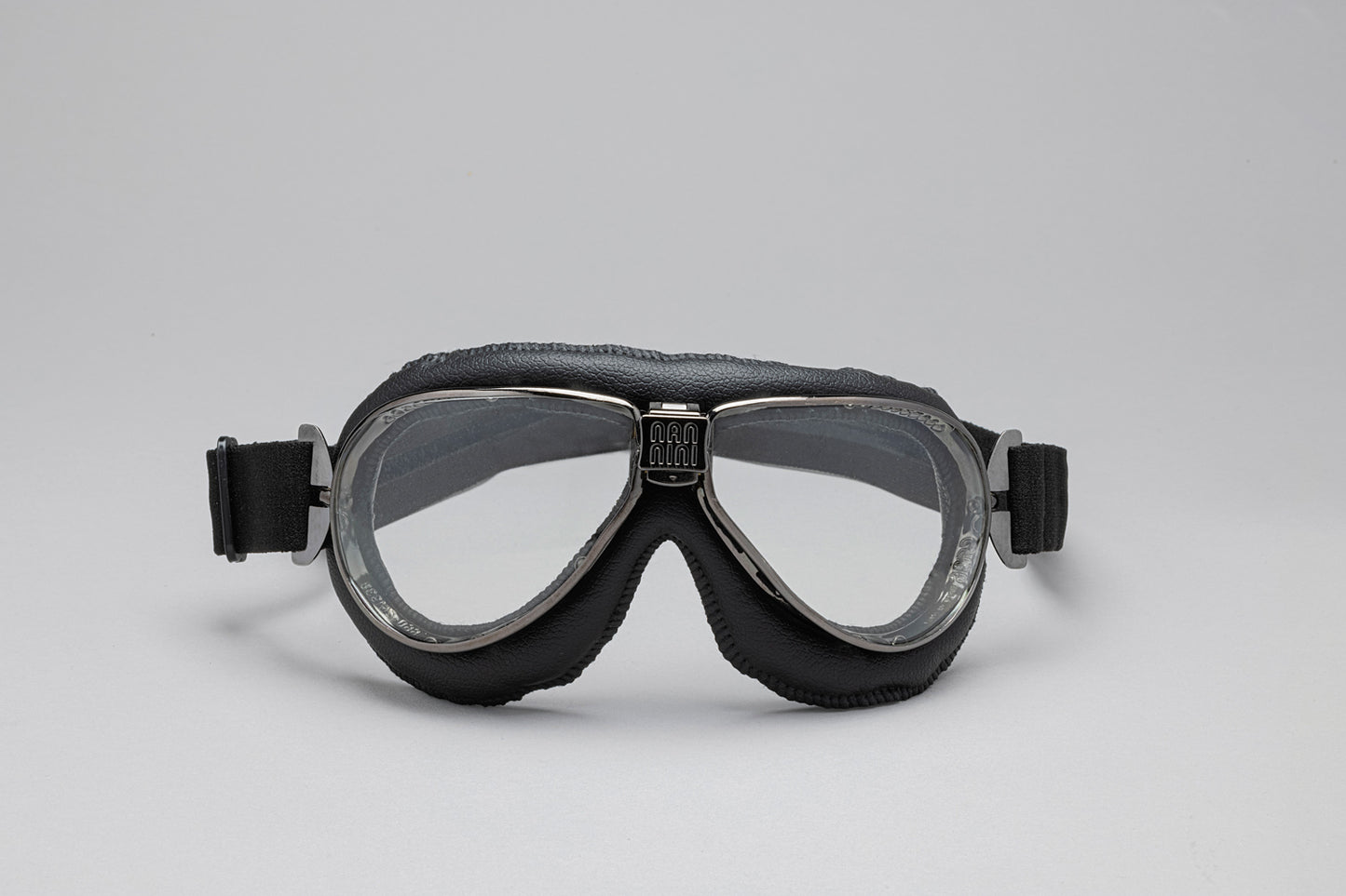 TT Padded Leather Motorcycle Goggles